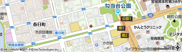 Karaoke Entertainment BIG ECHO 定禅寺通店周辺の地図