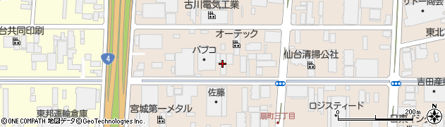 小松物産株式会社　仙台支店周辺の地図