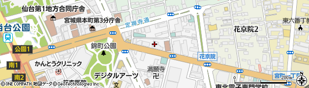 株式会社サンヨー堂　仙台支店周辺の地図