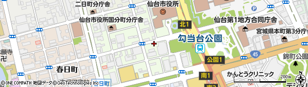 株式会社第一メカテック　仙台出張所周辺の地図
