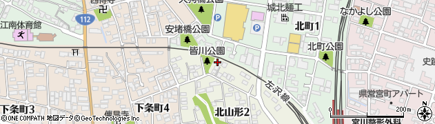 株式会社山形マルシン塗装周辺の地図