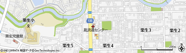 ほっともっと仙台栗生店周辺の地図