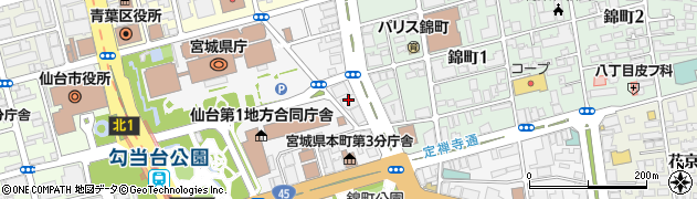 宮城県シルバー人材センター連合会（公益社団法人）周辺の地図