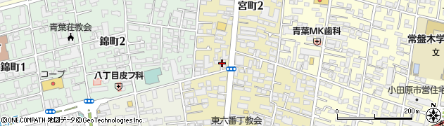株式会社工事センター　仙台支店周辺の地図