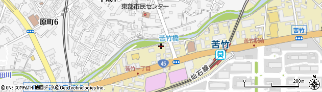 梅田家周辺の地図