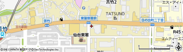 日通商事株式会社　仙台支店保険部周辺の地図