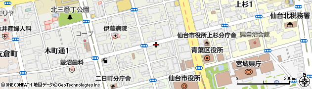 株式会社建設工業社　東北支店周辺の地図