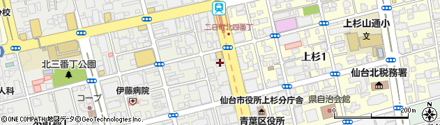 仙台市役所まちづくり政策局　業務利活用推進担当課長周辺の地図