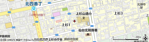 株式会社仙台土木設計周辺の地図