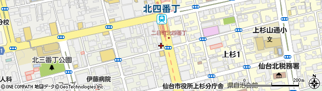 有限会社仙台ミュージックプラザ周辺の地図
