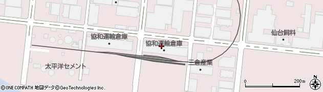協和運輸倉庫株式会社　仙台港営業所周辺の地図