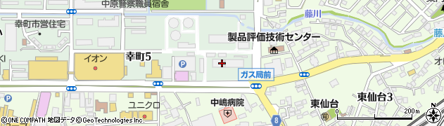 仙台市ガス局　お客さまセンター・その他のお問合せフリーアクセス周辺の地図