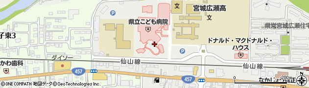 宮城県仙台市青葉区落合4丁目周辺の地図