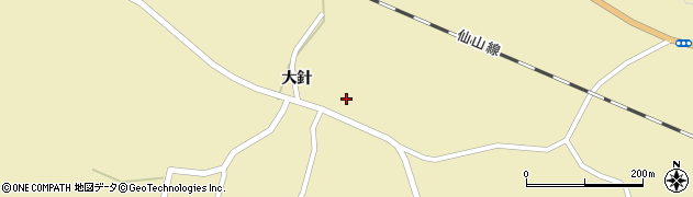 宮城県仙台市青葉区上愛子大針3周辺の地図