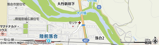 下愛子下河原公園周辺の地図