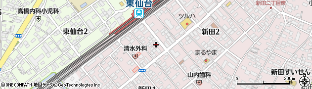 仙台ホームサービス周辺の地図