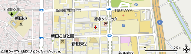 嵐の湯仙台店周辺の地図
