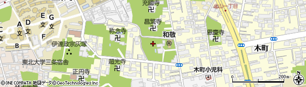 宮城県仙台市青葉区新坂町12周辺の地図