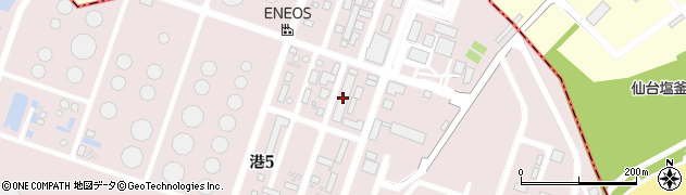 中谷エネテック株式会社　仙台事務所周辺の地図