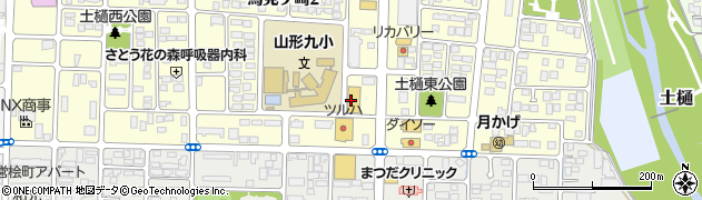 写真スタジオ・マリオ山形馬見ヶ崎店周辺の地図