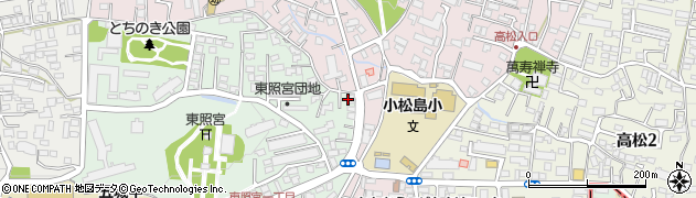 宮城第一信用金庫小松島支店周辺の地図