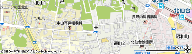 ベンリー仙台青葉店周辺の地図