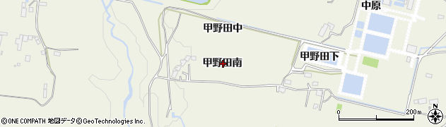 宮城県仙台市青葉区芋沢甲野田南周辺の地図