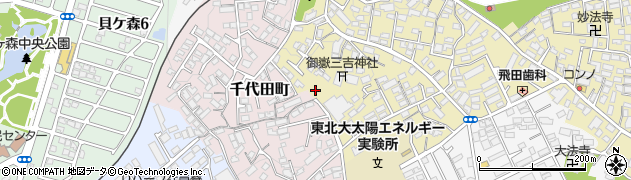 千代田町3号公園周辺の地図