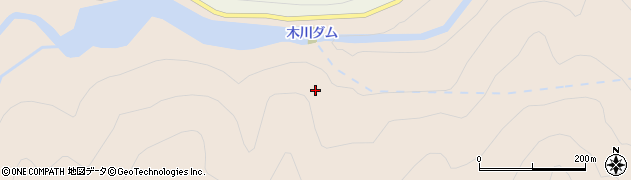 木川ダム周辺の地図