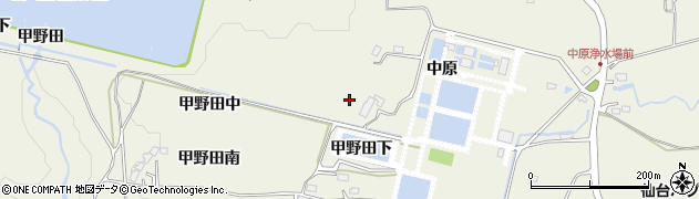 宮城県仙台市青葉区芋沢周辺の地図