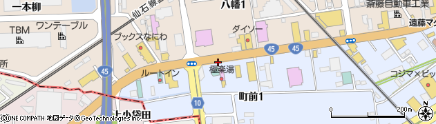 東龍 多賀城店周辺の地図