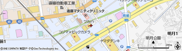 たんや 善治郎 zenjirou 多賀城店周辺の地図