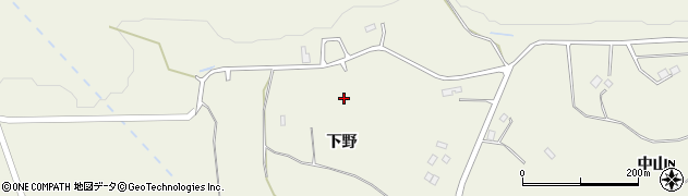 宮城県仙台市青葉区芋沢（下野）周辺の地図