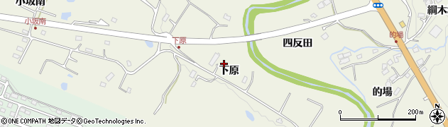 宮城県仙台市青葉区芋沢下原周辺の地図