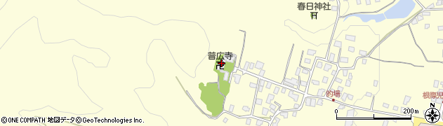 普廣寺周辺の地図