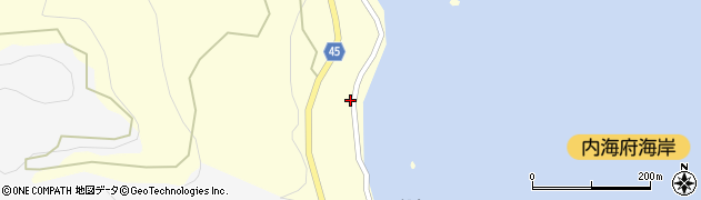新潟県佐渡市見立341周辺の地図