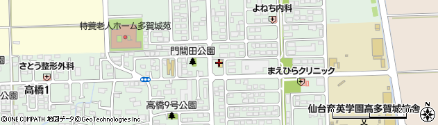 セブンイレブン多賀城高橋店周辺の地図