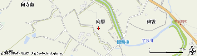 宮城県仙台市青葉区芋沢（向原）周辺の地図