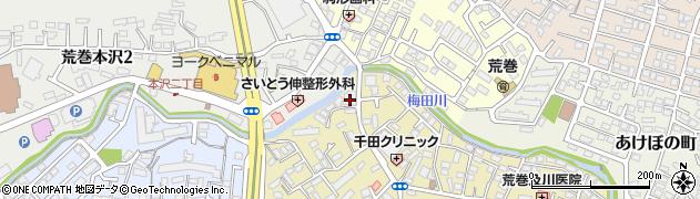 セブンイレブン仙台荒巻神明町店周辺の地図