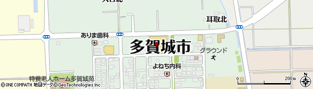 ヨークベニマル多賀城店周辺の地図