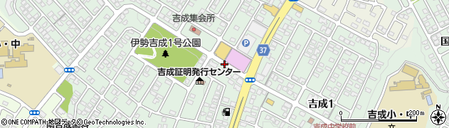 宮城県仙台市青葉区吉成周辺の地図