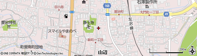 若竹美容室周辺の地図