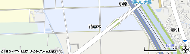 宮城県多賀城市高崎（花の木）周辺の地図