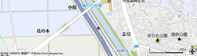 宮城県多賀城市高崎江中周辺の地図