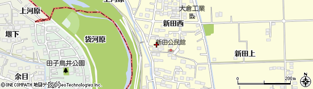 宮城県多賀城市新田西12周辺の地図