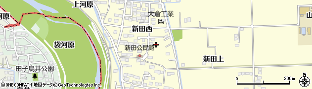 宮城県多賀城市新田西35周辺の地図