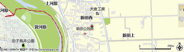 宮城県多賀城市新田西36周辺の地図