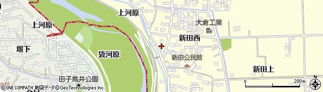 宮城県多賀城市新田西9周辺の地図