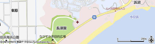 塩釜七ケ浜多賀城線周辺の地図