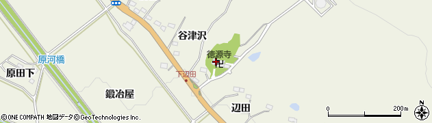 徳源寺周辺の地図